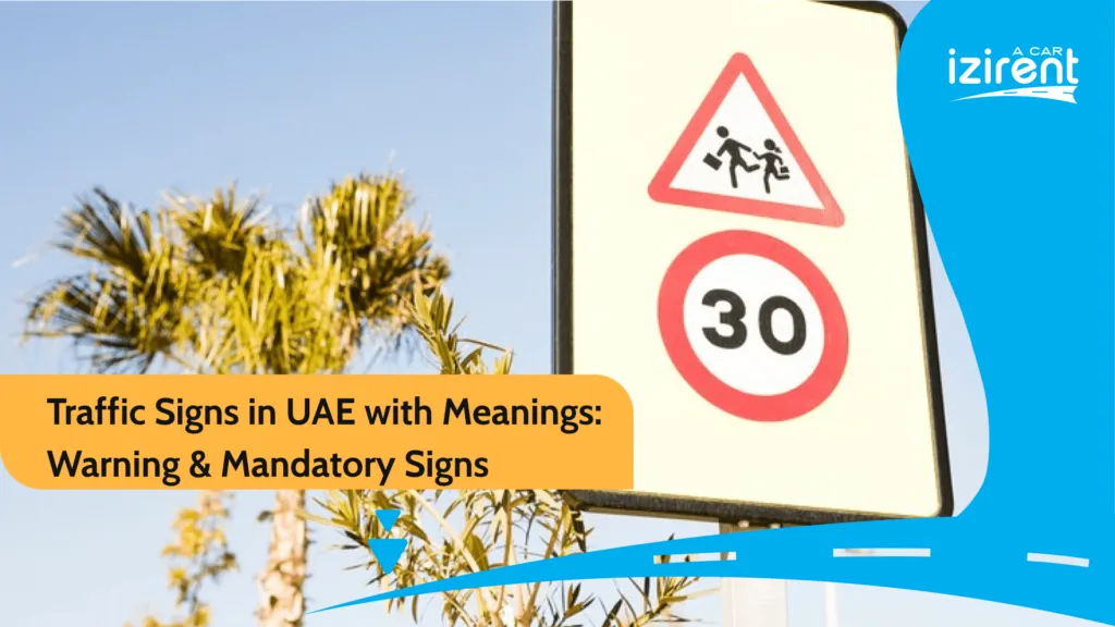 traffic signs in UAE