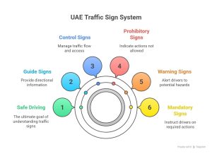 Traffic signs in UAE