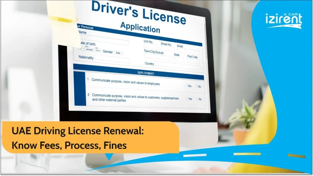 UAE Driving License Renewal